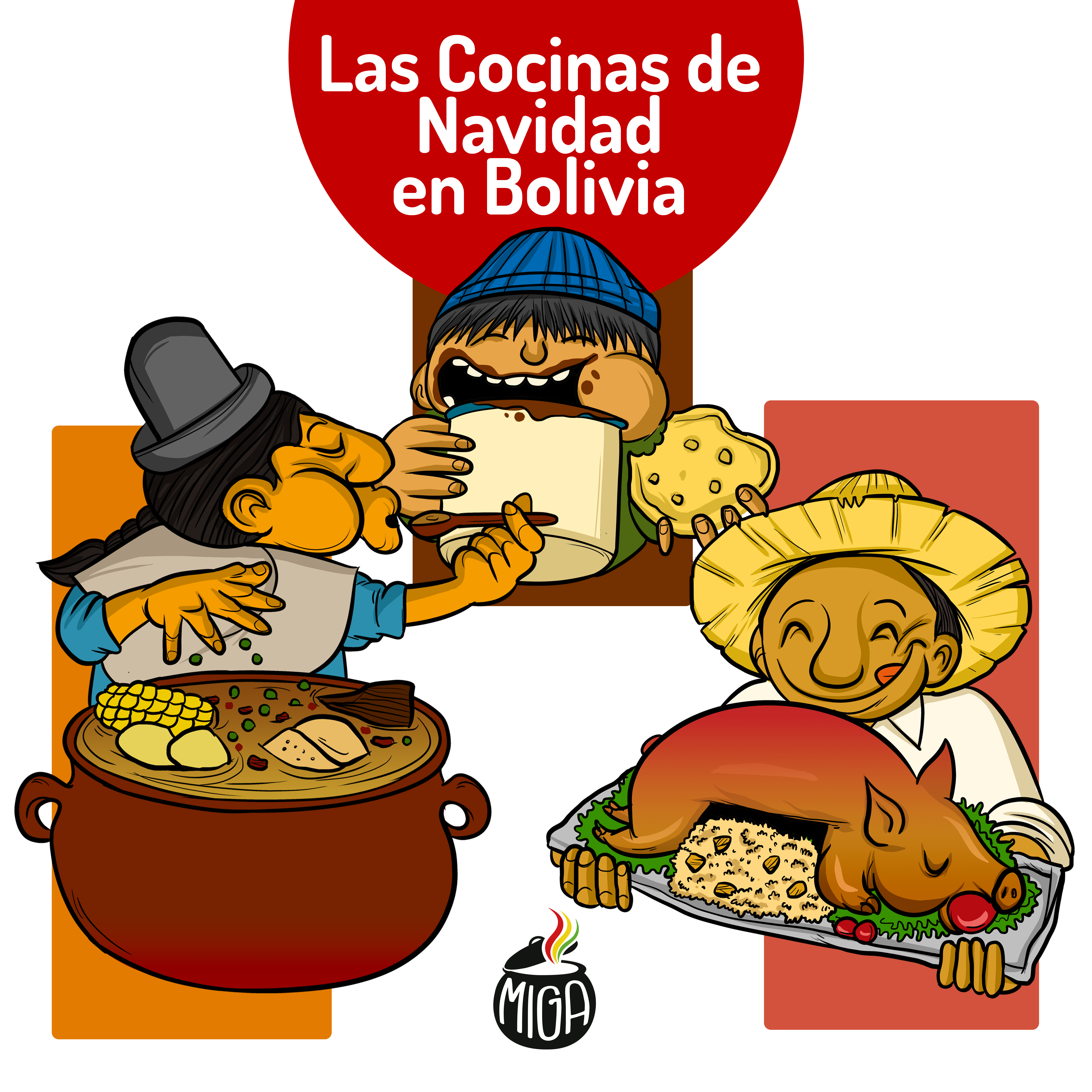Las Cocinas de Navidad en Bolivia - Miga